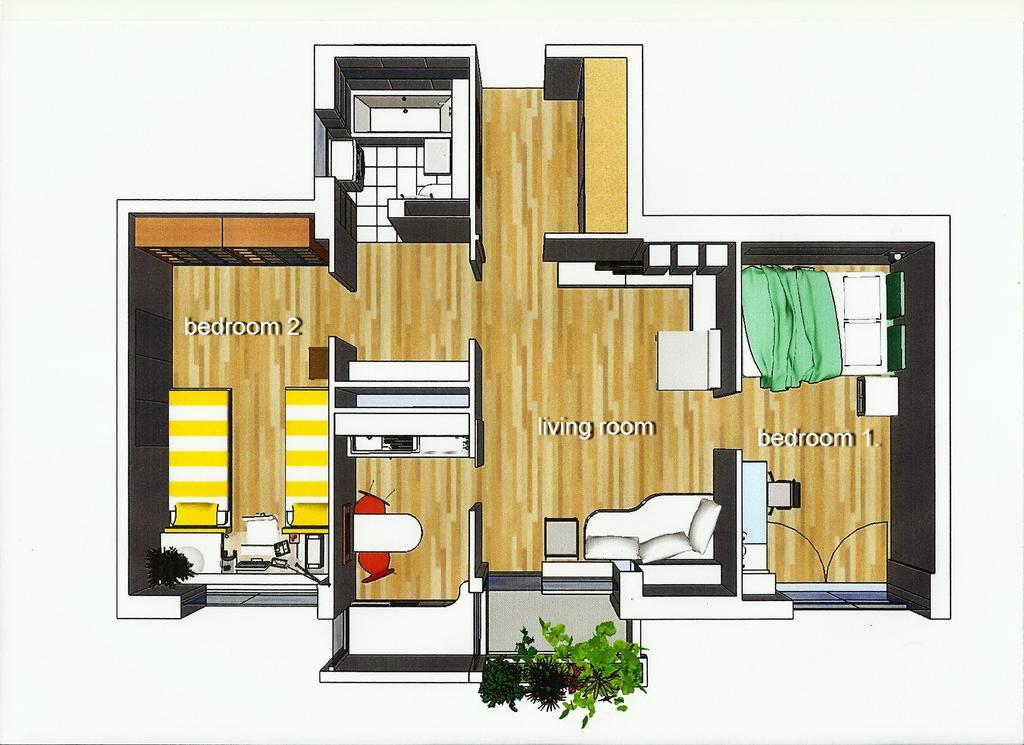 Apartment Spacious Liman ノヴィ・サド エクステリア 写真